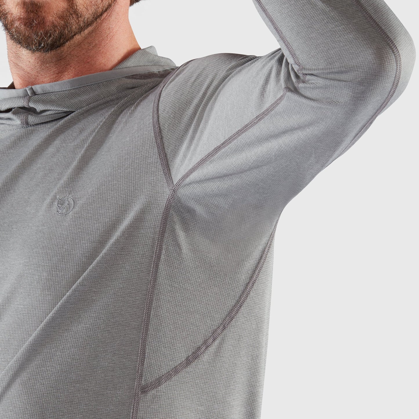 ABISKO SUN-HOODIE M - US 5881